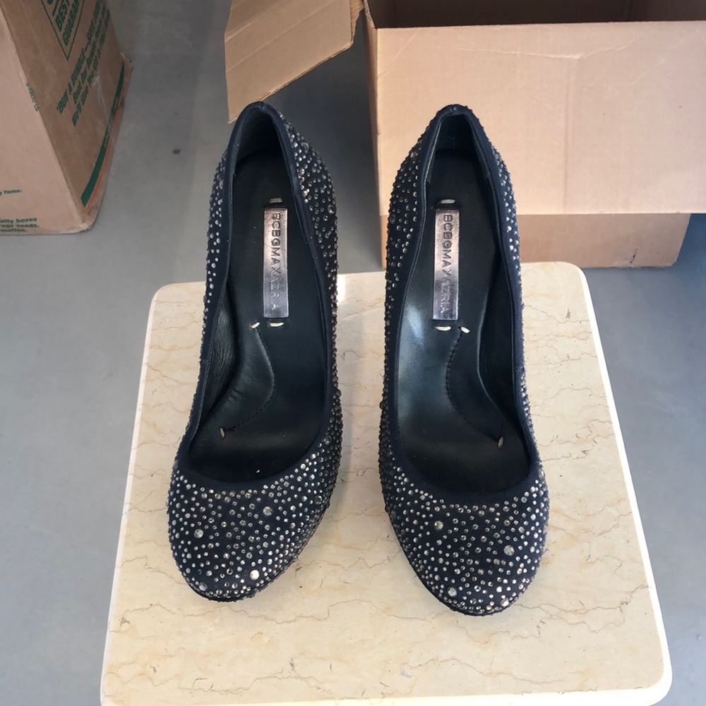 Black high heels